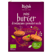 BURGER MELANZANE E POMODORI SECCHI 160g- BIOLAB