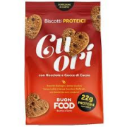 BISCOTTI CUORI NOCCIOLE E CACAO 200G - BRN