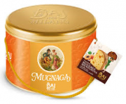 PANETTONE IN LATTA MUGNAGA MENEGHINA  1Kg - BAJ MILANO